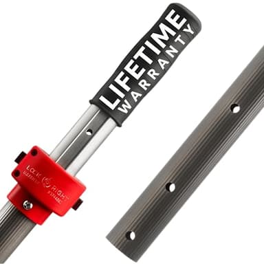 ProTuff 16ft Heavy Duty Telescopic Pool Pole – Unconditional Lifetime Replacement - Instant & Reliable Extension - Universal Fit for Nets, Skimmers, Brushes & Vacuums - Anti-Slip, Comfort Grip