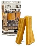 Mighty Paw Yak Cheese Chews for Dogs - All-Natural Long Lasting Pet Treats - Odorless Limited-Ingredient Chews for Puppies & Power-Chewers (Medium, 4 Pack)