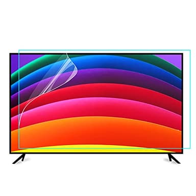 TYRHMY Anti Glare TV Screen Protector for 43 Inch LCD, LED etc, Out Blue Light, Anti UV Relieve Eye Strain, New Upgrade Frosted Surface Anti Scratch, No Bubbles