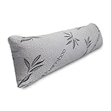 Lounj Full Body Pillow | Adjustable Long Huggable Pillow for Side Sleepers & Body Support | Ultra-Soft Cooling Cover, 20x54 inches
