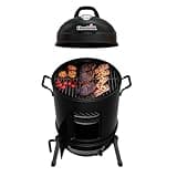 Char-Broil Bullet Charcoal Smoker 16" - 18202075,Black