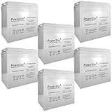 PowerStar Battery Replacement for 6V Volt Deep Cycle Golf Cart, Solar, Marine, RV and Industrial Use Battery X6