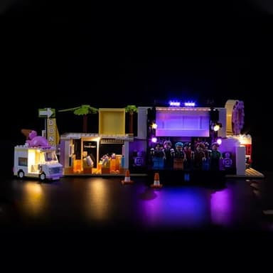BrickBling LED Light Kit Compatible with Lego BTS Dynamite 21339 Set, Creative Lights Compatible with Lego 21339, for BTS Fans (Lights Only, No Model)