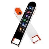ConBlom Translation Pen, 3.71" Scan Reader Pen with 142 Language, OCR Digital Translator Pen, Photo Translation, lapiz traductor de idiomas, Pen Translator for Study Travel Business (White)