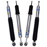 Bilstein 5100 Series Set of Front and Rear Shocks fits 2007 2009 4Runner FJ Cruiser 4WD with 0-2.5 Inch Front Lift and 0.5-2.5 Inch Rear Lift - Improves Ride Quality - Includes TrendsAuto Decal