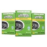 Affresh Garbage Disposal Cleaner, Removes Odor-Causing Residues, 9 Tablets [3 Pack]