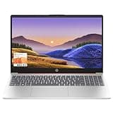HP 15.6" Portable Laptop (Include 1 Year Microsoft 365), HD Display, Intel Quad-Core N200 Processor, 16GB RAM, 128GB Storage, Wi-Fi 5, Webcam, HDMI, Numeric Keypad, Windows 11 Home, Red