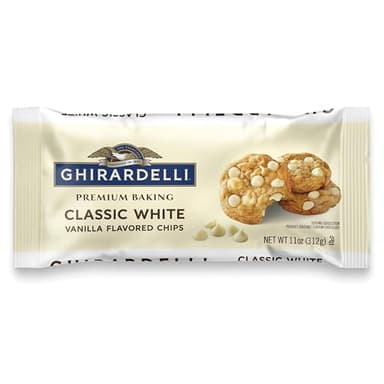 Ghirardelli, Chocolate Chips Classic White, 11 Ounce