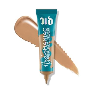 Urban Decay Hydromaniac Dewy Foundation (41 Light Medium Neutral), Hydrating Tinted Moisturizer for Dry Skin, Buildable Medium Coverage, Non-comedogenic, Vegan, Cruelty-free - 1.1 fl oz