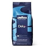 Lavazza Decaf Dark Espresso Roast Whole Bean Coffee, 1.1-lb Bag - Authentic Italian Blend, Creamy with Smooth Flavor