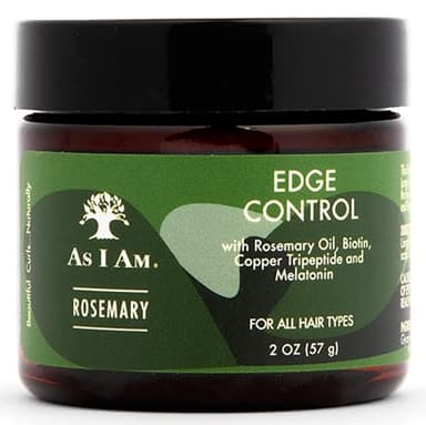 As I Am Rosemary Edge Control 2 oz - with Biotin & Saw Palmetto