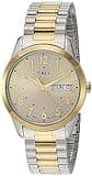Timex Men's TW2P67400 South Street Sport Two-Tone/Champagne Extra Long Stainless Steel Expansion Band Watch