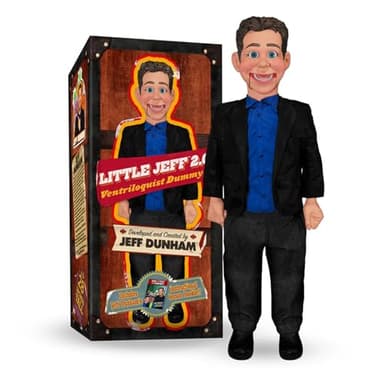 Jeff Dunham - 22" Little Jeff 2.0 Ventriloquist Dummy | Perfect Puppet Gift for Performing and Collection