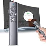 NORWII Presentation Clicker with Digital Pointer for TV Screen, Wireless Presenter with Highlight, Magnify, Mouse, Presentation Remote, Pointer for Presentation with 32G USB Flash Drive(USB-A)