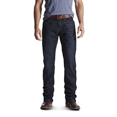 ARIAT Rebar M4 Low Rise DuraStretch Boot Cut Jean – Men’s Work Jeans