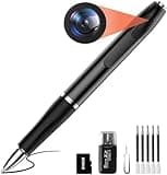 ohatan Spy Camera Mini Hidden Camera Pen HD 1080P Video Pen, Spy Gear Body Camera Portable Camera Pen for Business Meetings and Security【 Supports up to 256GB SD Card】