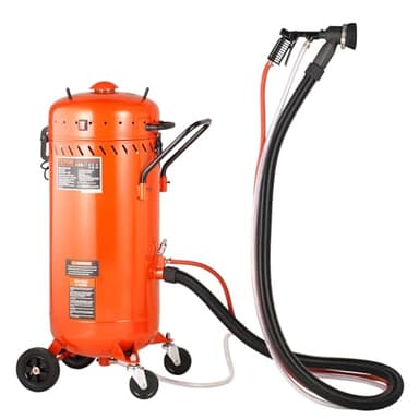 VEVOR 28 Gallon Vacuum Sand Blaster, Dustless Sandblaster with Built-in 1200W Vacuum System for Dust Control and Abrasive Recycle, 60-110 PSI Heavy Duty Dustless Blasting Machine