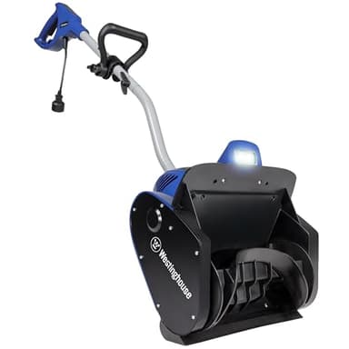 Westinghouse WSnow11SD Corded Snow Shovel, 11-inches Wide, Electric Snow Shovel with 20ft Throwing Distance, Plows 300lbs/min for Driveway/Steps/Sidewalk/Porch