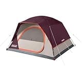 Coleman Skydome Tent with 5 Minute Setup, 4-Person Weatherproof Tent with Rainfly & Carry Bag, 20% More Headroom Than Traditional Canopies