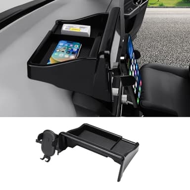 Autorder 2-in-1 Car Phone Holder for 2023-2025 2026 Honda CR-V CRV Accessories Dash Organizer with Cell Phone Mount 7/9-inch Hands-Free 360 Degree Rotation