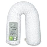 Coop Home Goods Original Adjustable Maternity Pillow, with Memory Foam and Washable Cover, Body Pillow for Pregnancy, Side Sleeper and Full Body Support During Pregnancy