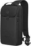 HIGH FIT Sling Bag Crossbody Backpack Compact EDC Daypack for Men Minimalist Chest Shoulder bag 11 inch iPad Pro M4/ iPad Air M2