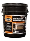 Jetcoat 2-Year Standard Driveway Sealer, Slip Resistant & Easy to Apply for Long-Lasting Protection, Black (4.75 Gal.)
