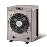 ECO POOLTECH EU50 Electric Pool Heater for Above Ground Pools Up to 5000gallons, Max16184BTU Swimming Pool Heat Pumps, 110V-120V/60Hz Plug-in Pool Warmer, High Efficiency