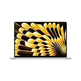 Apple 2024 MacBook Air 15-inch Laptop with M3 chip: Built for Apple Intelligence, 15.3-inch Liquid Retina Display, 8GB Unified Memory, 256GB SSD Storage, Backlit Keyboard, Touch ID; Starlight