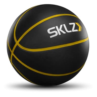 SKLZ Bashhhketball Pro Silent Basketball – Official Size 7 Foam Basketball, 29.5” Indoor Training Ball with Real Bounce, Quiet Dribbling, Durable Construction, and Real Grip Channels