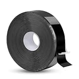 Rescue Tape, Self-Fusing Silicone Tape for PVC Pipe Repair Tape Stop Water Leak, Automotive, Electrical, Wire Harness Wrapping,1" x 33', Black