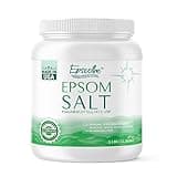 Epsoothe 5 Lbs Jar Epsom Salt Bath & Foot Soak and Scrub | Pure & Natural Magnesium Sulfate USP | Soothes Muscles & Joints, Enhances Well-Being