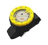 AOFAR Dive Compass AF-Q60A Waterproof, Durable, Compact. Wrist Strap Type Compass for Sailing, Diving, Wrist Strap Type