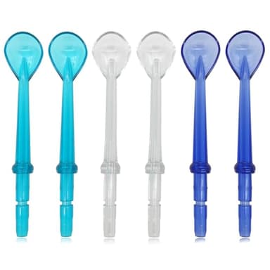 Tongue Scraper Attachment Replacement for Waterpik Water Flosser, Replacement Tips for Waterpik Water Flosser 6 PCS