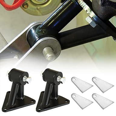 B.ZSSY Universal Engine Weld-in Motor Mount Kit Compatible with Small and Big Block SBC BBC 350 396 454 4.3L V6 Models Swap Motor mounts Replace for 91018040 Pack of 2