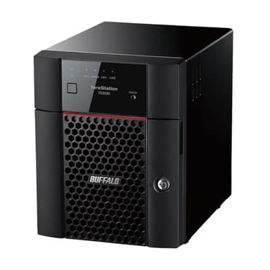 BUFFALO TeraStation Essentials 2025 4-Bay Value Desktop NAS 32TB (4x8TB) with Hard Drives Included