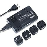 DOACE 350W Voltage Converter, Ai 220V to 110V Converter and 50Hz to 60Hz Transformer, Power Converter Adapter Combo US to AU, UK, European Travel Plug Adapter for Hair Straightener Laptop Cell Phone