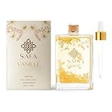 SAFA Vanillé Oil - Organic Oil for Face, Body, Hair, Nails & Aromatherapy | Vanilla Extract & Jasmine Petals - Essential Oil for Diffusers | After Shower Body Oil | Skin Moisturiser (4 Fl Oz)