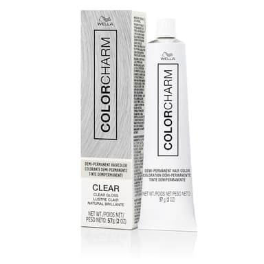 COLORCHARM Demi Permanent Hair Color | Clear Gloss for Shine Boost | Enhance, Refresh & Tone | 2 Fl Oz
