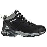 Reebok Work Men's Beamer Safety Toe Waterproof Athletic Work Boot, Grey/Black/Grey, 10.5 Wide