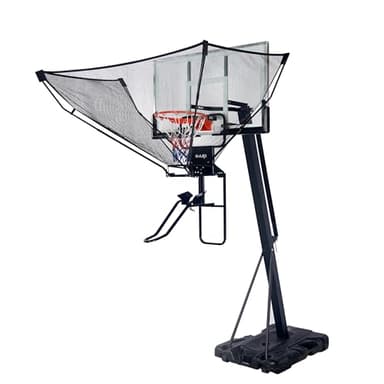 GAILEX Basketball Return System with Automatic Ball Return Net, 180° Rotating Chute, Portable Training Equipment