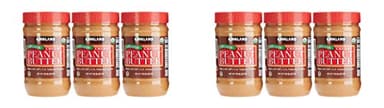 Organic Creamy Peanut Butter 3 - 28 Oz Jars Pack of 2