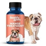 Mange Treatment for Dogs, Natural Dog Itching Skin Relief for Demodectic & Puppy Mange, Mites, Canine Scabies, Helps Dogs Skin Irritation, Hot Spots, Hair Loss, and Canine Dandruff, 400 Odorless Pills