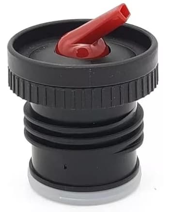 Stanley Thermal Flask Stopper replacement for yerba mate drinking - Convert to Yerba Mate Flask - Pico Mate/Pico cebador Stopper with High Precision Flow (Red)