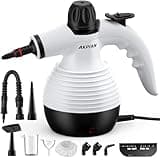Handheld Steam Cleaner, Steamer for Cleaning, Multipurpose Portable Steam Cleaners for Home Use with Safety Lock and 10 Accessory Kit to Remove Grime, Grease, and More, Save Time and Effort