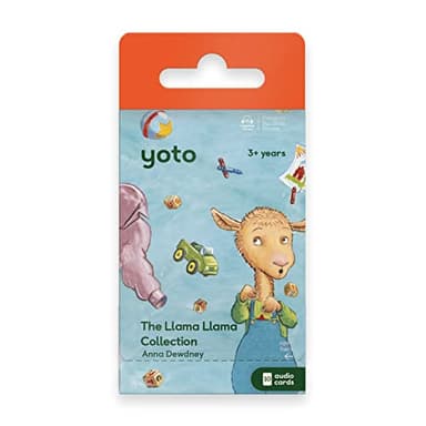 Yoto The Llama Llama Collection by Anna Dewdney – 10 Kids Audio Cards for Use with Player & Mini All-in-1 Audio Device, Screen-Free Listening with Fun Playtime, Bedtime & Travel Stories, Ages 2+