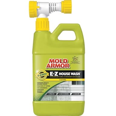 Mold Armor FG51164 E-Z House Wash, Hose End Sprayer, 64-Ounce, green/yellow