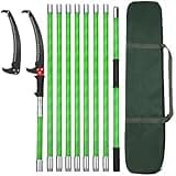 30 Feet Tree Pole Pruner Manual Branches Trimmer Tree Branch Garden Tools Loppers Hand Pole Saws Extendable Height
