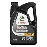 Castrol EDGE High Mileage 5W-30 Advanced Full Synthetic Motor Oil, 5 Quarts