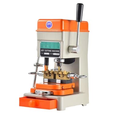 Upgrade 150W Vertical Keys Duplicator Machine - Aluminum Alloy 368A Cutter Cutting Machines Copy, 110V Multifunctional Cutting Duplicate Equipments, for Duplicating House Door Car